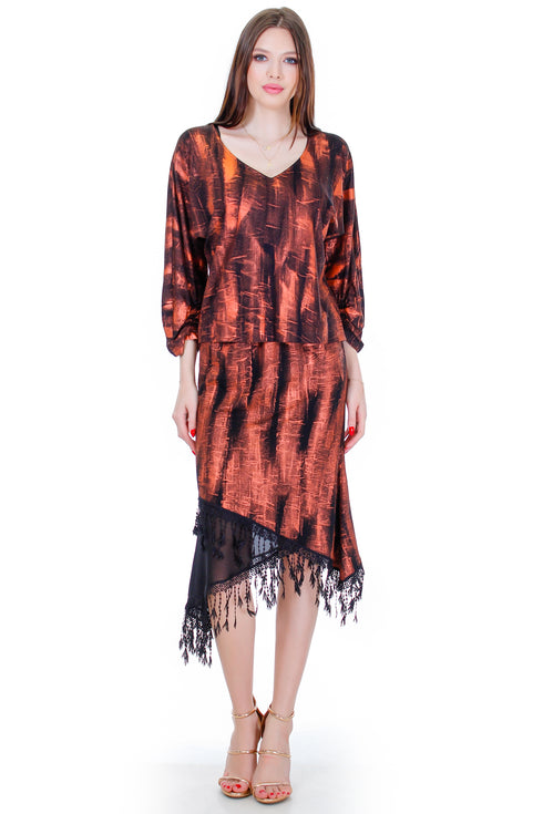 Bluza pictata  Liza Panait Liza Panait Online Boutique